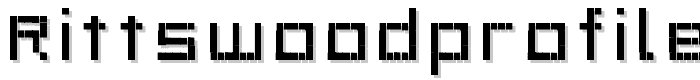 RittswoodProfile_6 Regular font